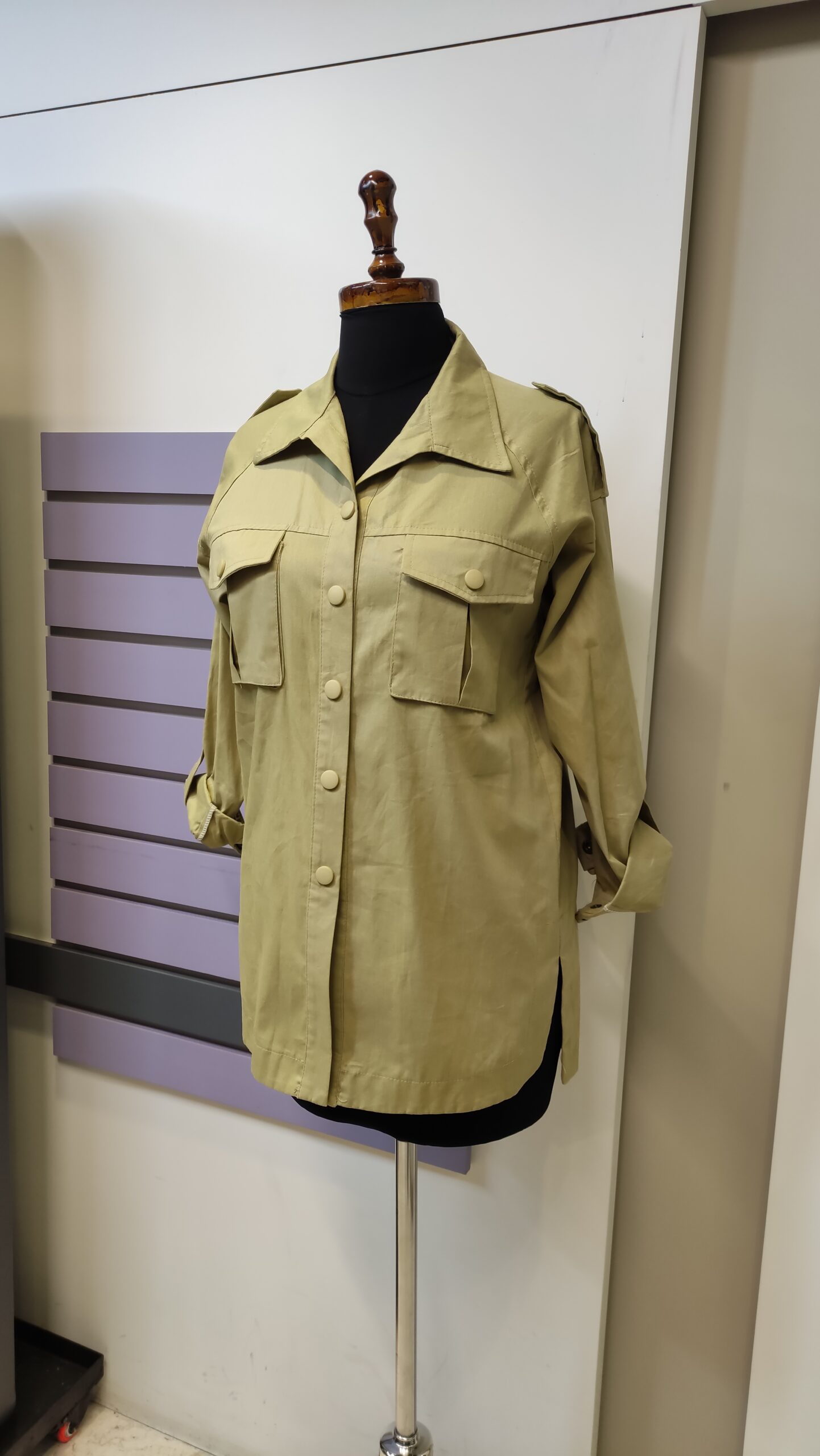 مانتو دانشجویی کتان