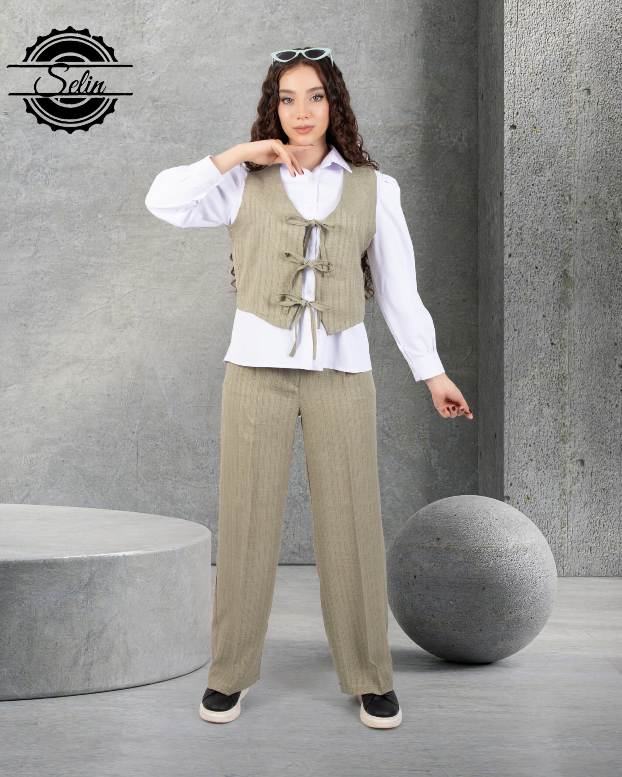 شومیز شلوار سه تیکه