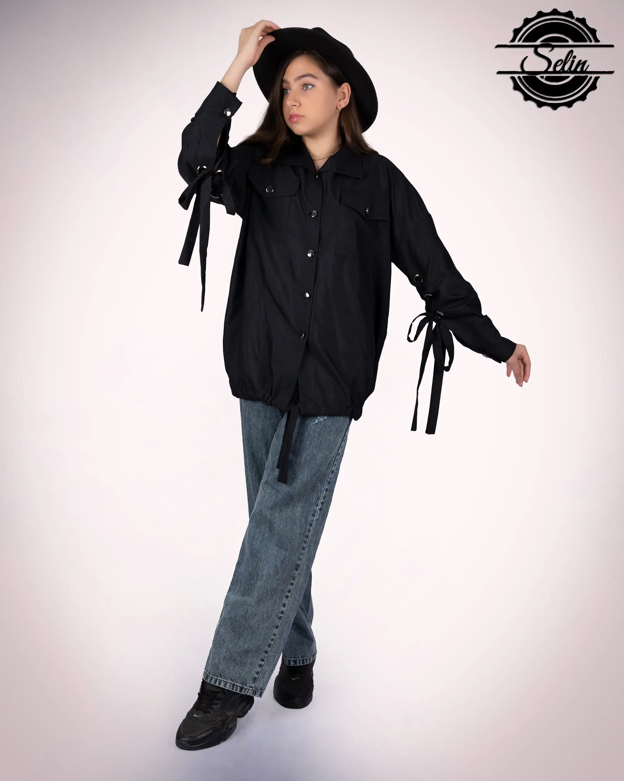 مانتو استین پرچی