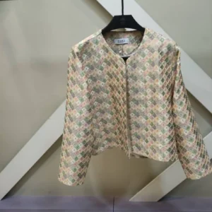 کت کراپ سوزن دوزی فری سایز طرح لوزی