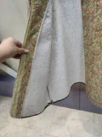 کت گلدار سوزن دوزی کرم صورتی کد 037 - Image 5