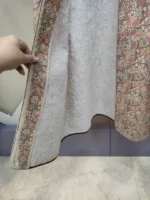 کت گلدار سوزن دوزی صورتی کد 036 - Image 4