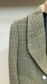 یقه و نواردوزی کت یقه آمریکایی زنانه