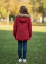 کاپشن دخترانه مناسب نوجوان تا ۱۶ سال کد 055 - Image 5