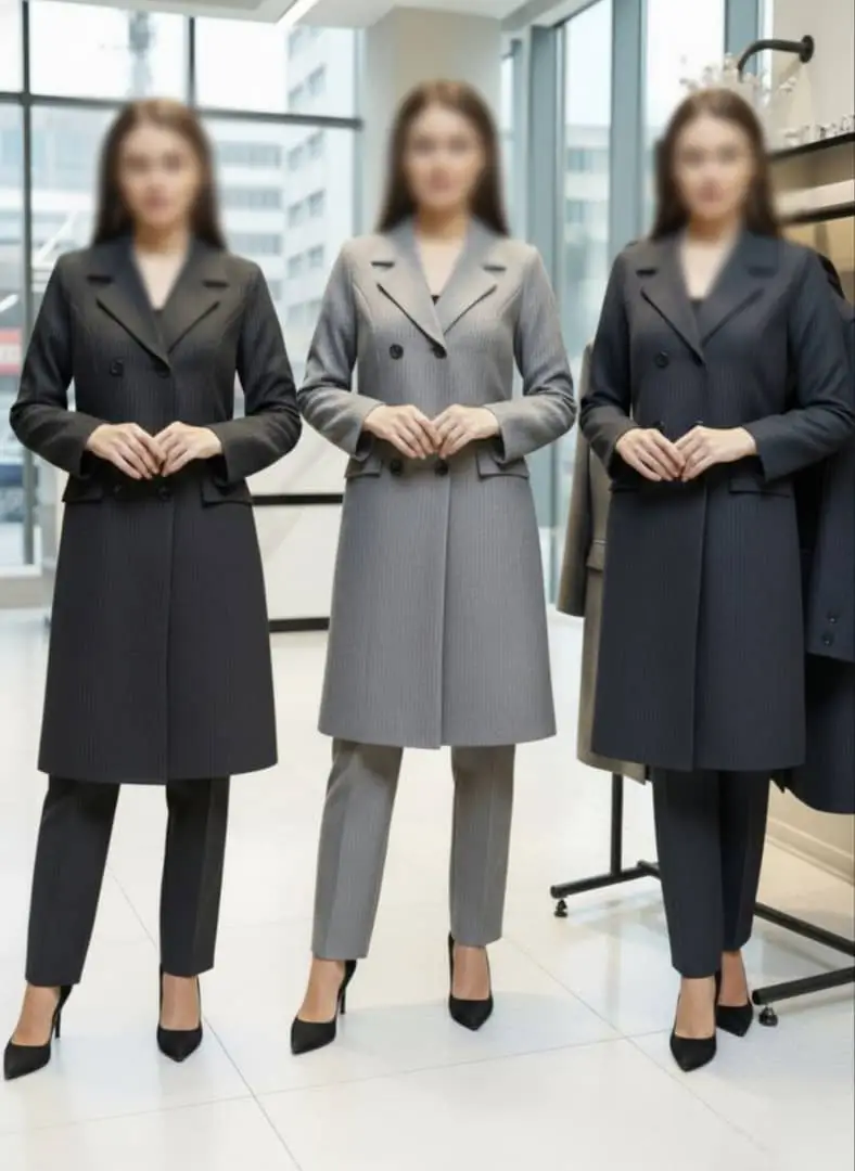 تنخور مانتو شلوار اداری مدل دیپلمات زنانه