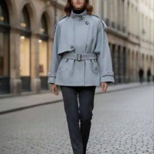 تنخور کت فوتر استردار یقه ایستاده