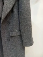 نمای نزدیک پالتو فوتر آستر‌دار زنانه فری‌سایز