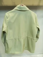 نمای پشت بارانی استردار کمر گت