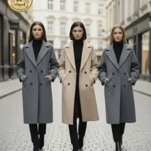 تنخور پالتو فوتر سایز بزرگ بلند زنانه در سه رنگ