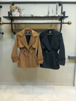 رنگبندی تنخور بارانی کمر کش کوتاه