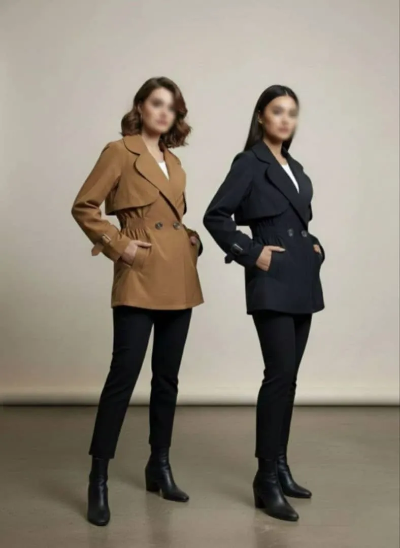 تنخور بارانی کمرکش کوتاه