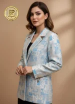 کت ژاکارد چهار سایزی در رنگبندی کد 184 - Image 2