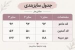 مانتو زنانه سه سایز کد 308 - Image 2