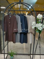 رنگبندی مانتو زنانه بزایاق با قد ۹۲ و آستین ۵۰ سایز ۱